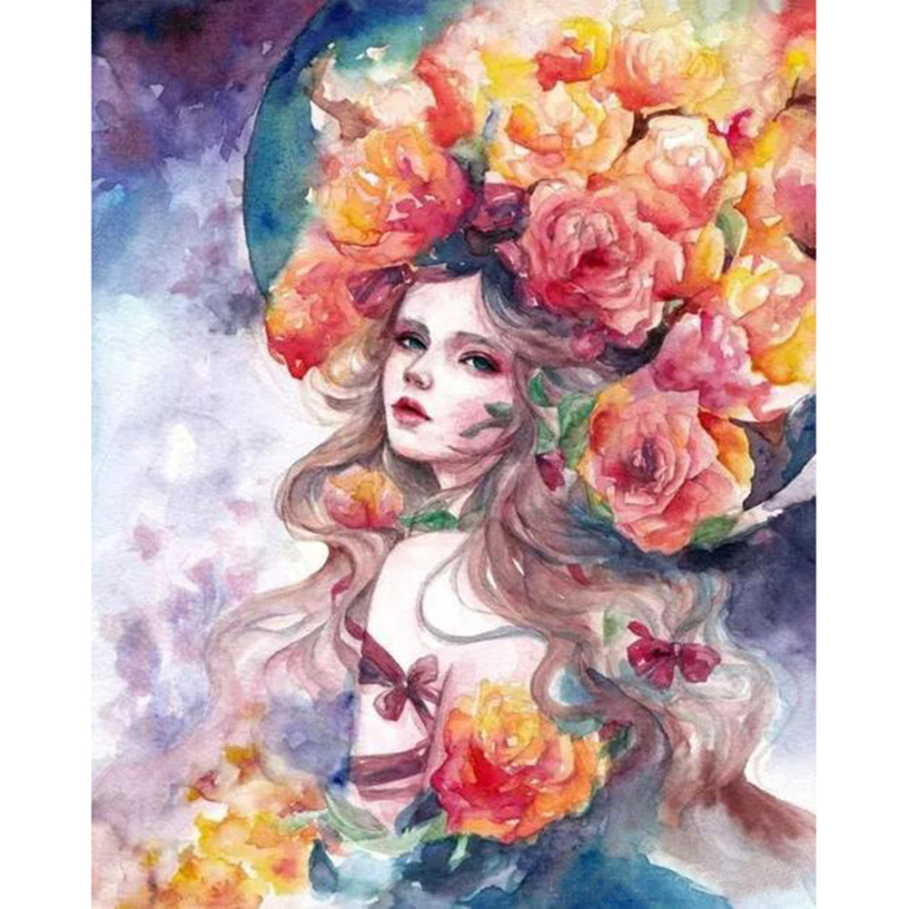 

Figure Girl-Round Drill Diamond Painting-40*50CM, 501 Original