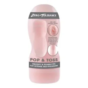 pornhint Pornhint Zero Tolerance Pop & Toss Squishy & Pliable Pussy Masturbation Stroker Sleeve