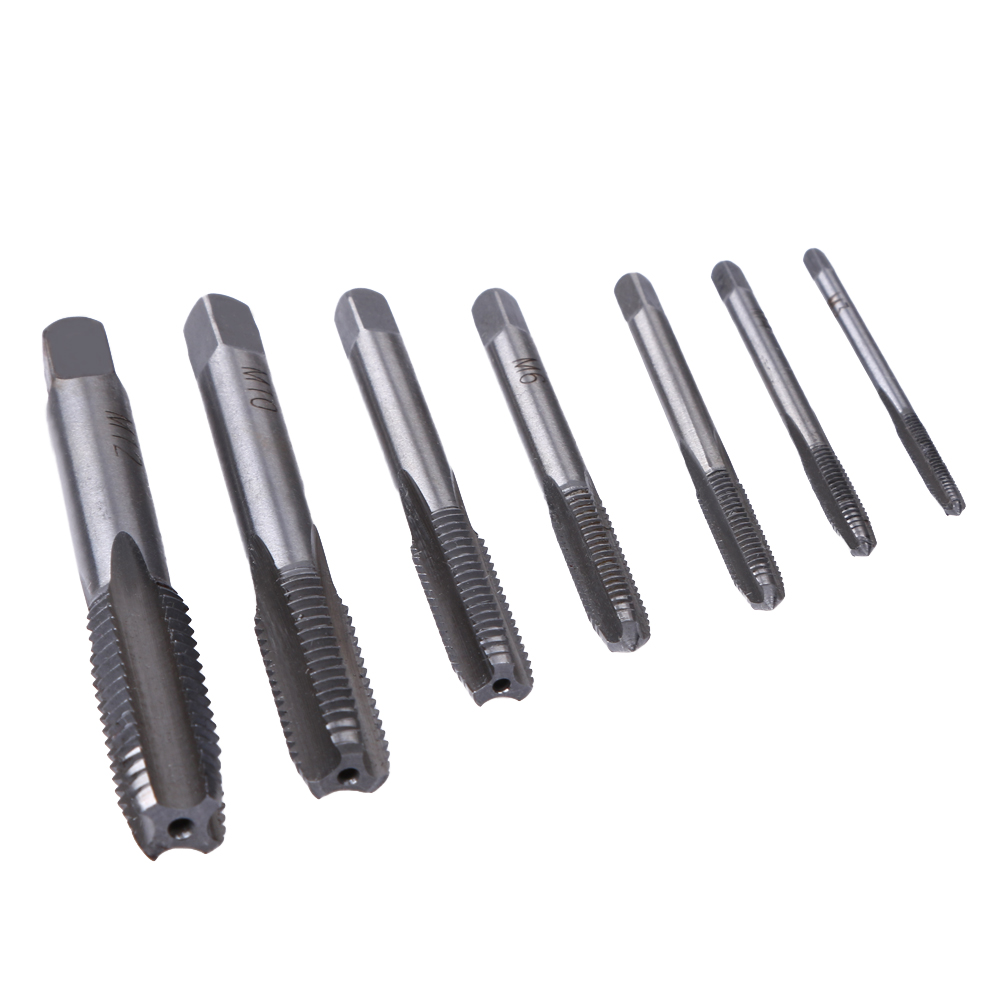 

HSS M3 M4 M5 M6 M8 M10 M12 Straight Fluted Screw Tap Metric Hand Tap, 501 Original
