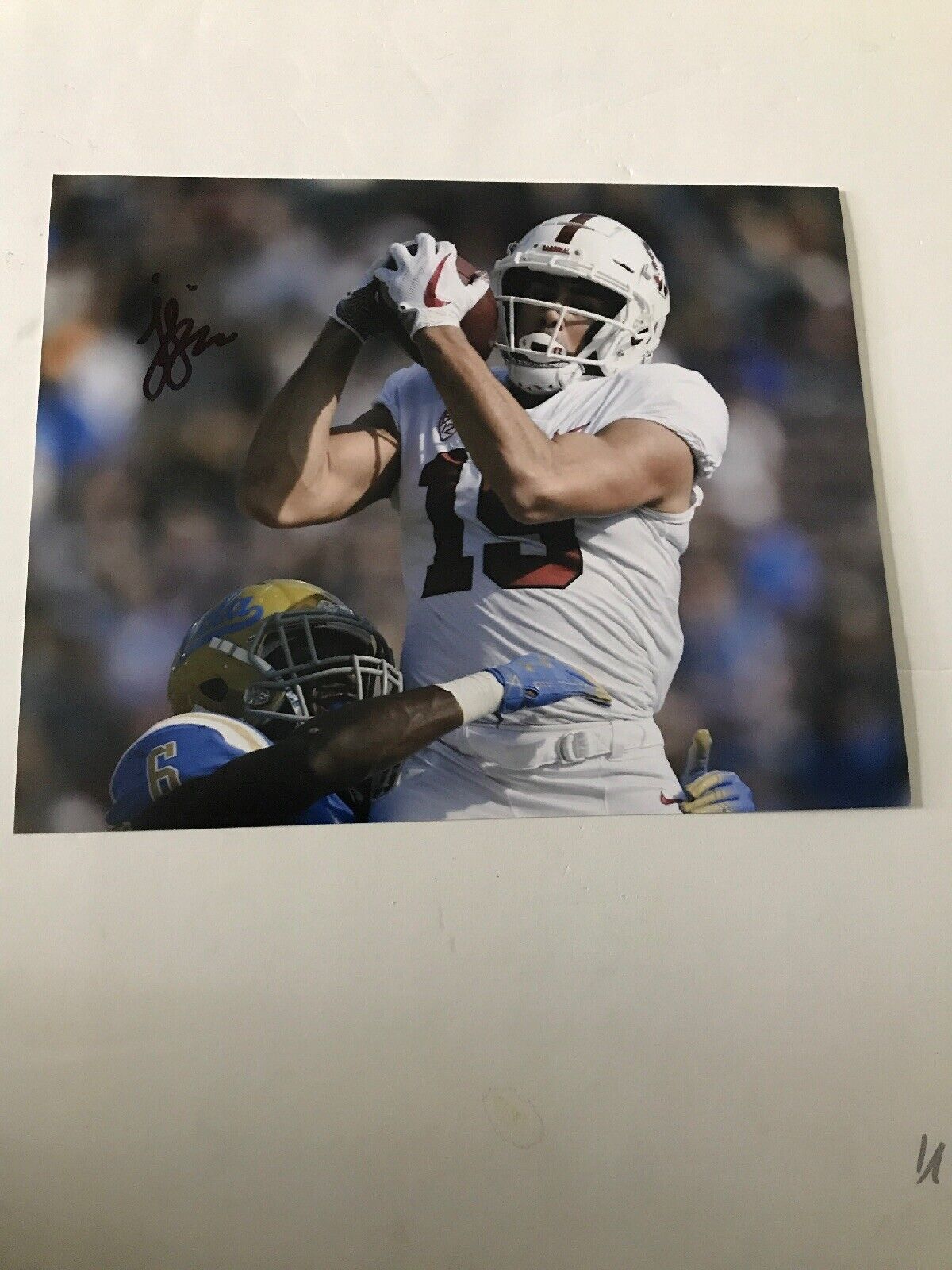 JJ Arcega-Whiteside signed autographed 8x10 football Photo Poster painting 2019 NFL