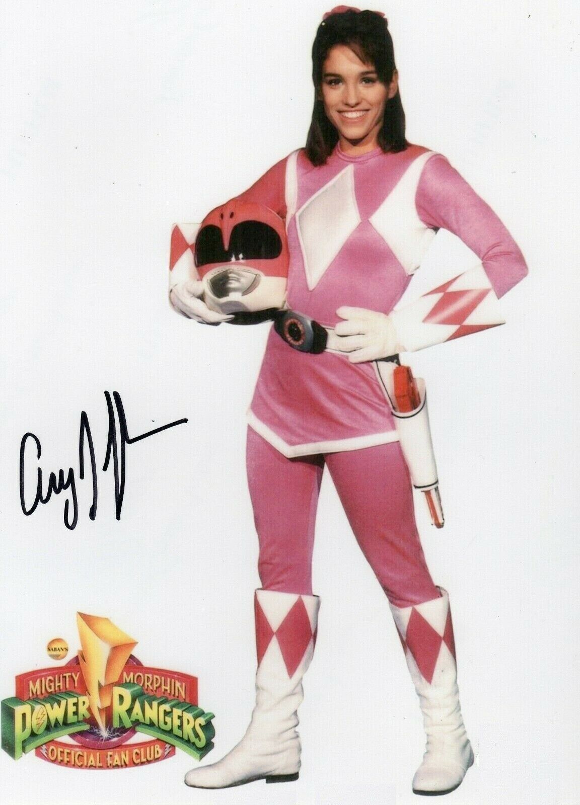 Amy Jo Johnson Autographed Signed 8x10 Photo Poster painting ( Power Rangers ) REPRINT