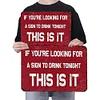 If You Are Looking For A Sign To Drink, This is It - Vintage Metal Signs(12*16Inch) - Warning