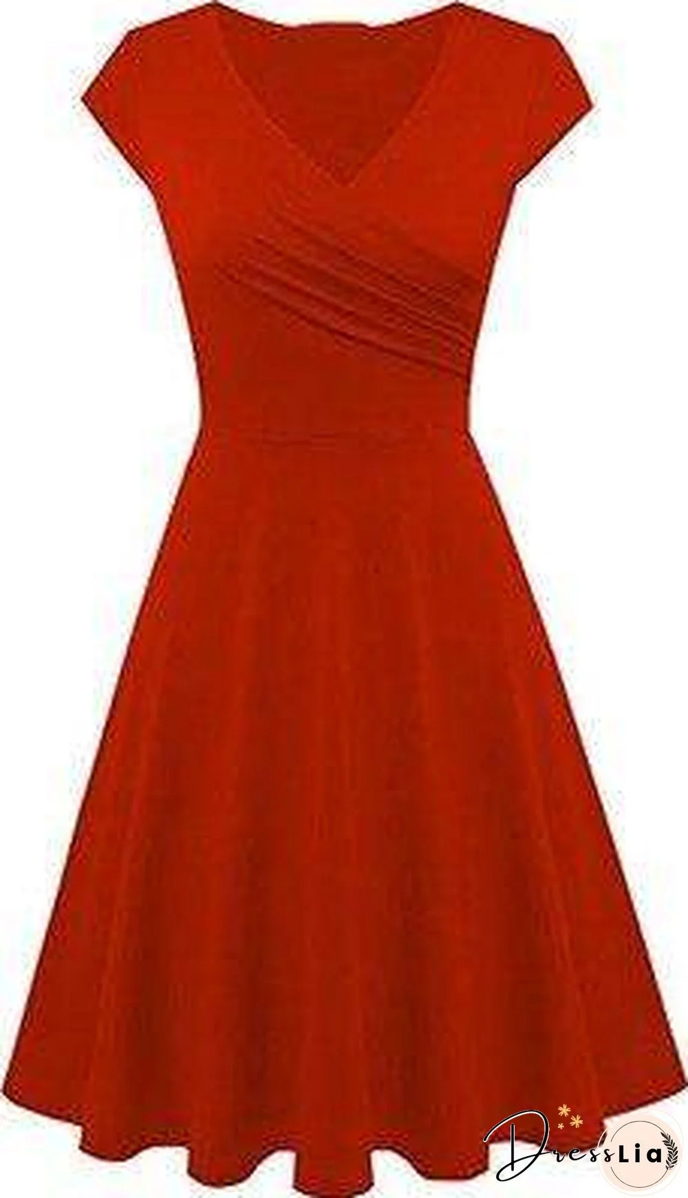 Summer Dress Women New Green 16 Colors Pleated Dresses Black Plus Size V Neck Fashion Slim Clothing Vestidos Feminina CX800