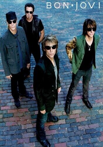 BON JOVI POSTER - BAND PROMO - Photo Poster painting POSTER INSERT PERFECT FOR FRAMING