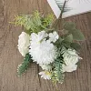 5 Stems Artificial Dandelion Rose Flower Bunch