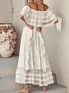 Falbala Off-The-Shoulder Maxi Dress