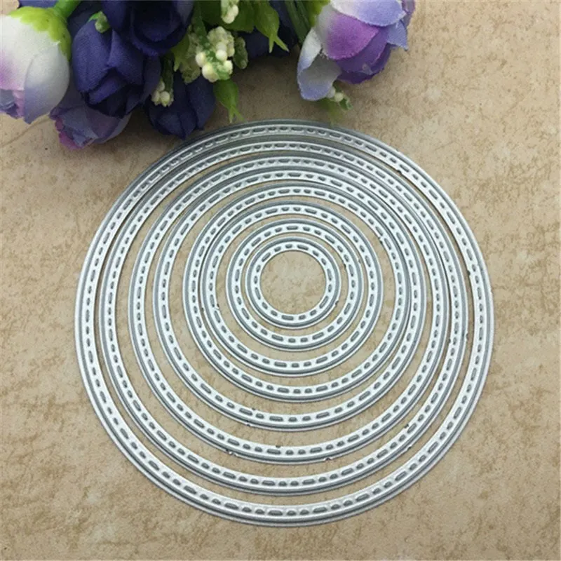 8pcs Basic Stars Cutting Dies Carbon steel Metal Cutting Dies Scrapbooking Decorative Paper Cards Template