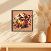 Diamond Painting -DIY Round Partial AB Drill Pumpkin Bird（35x35cm）