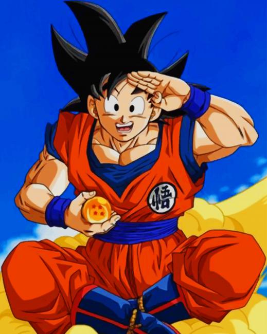

Dragon Ball – Paint By Numbers - 40*50CM, 501 Original