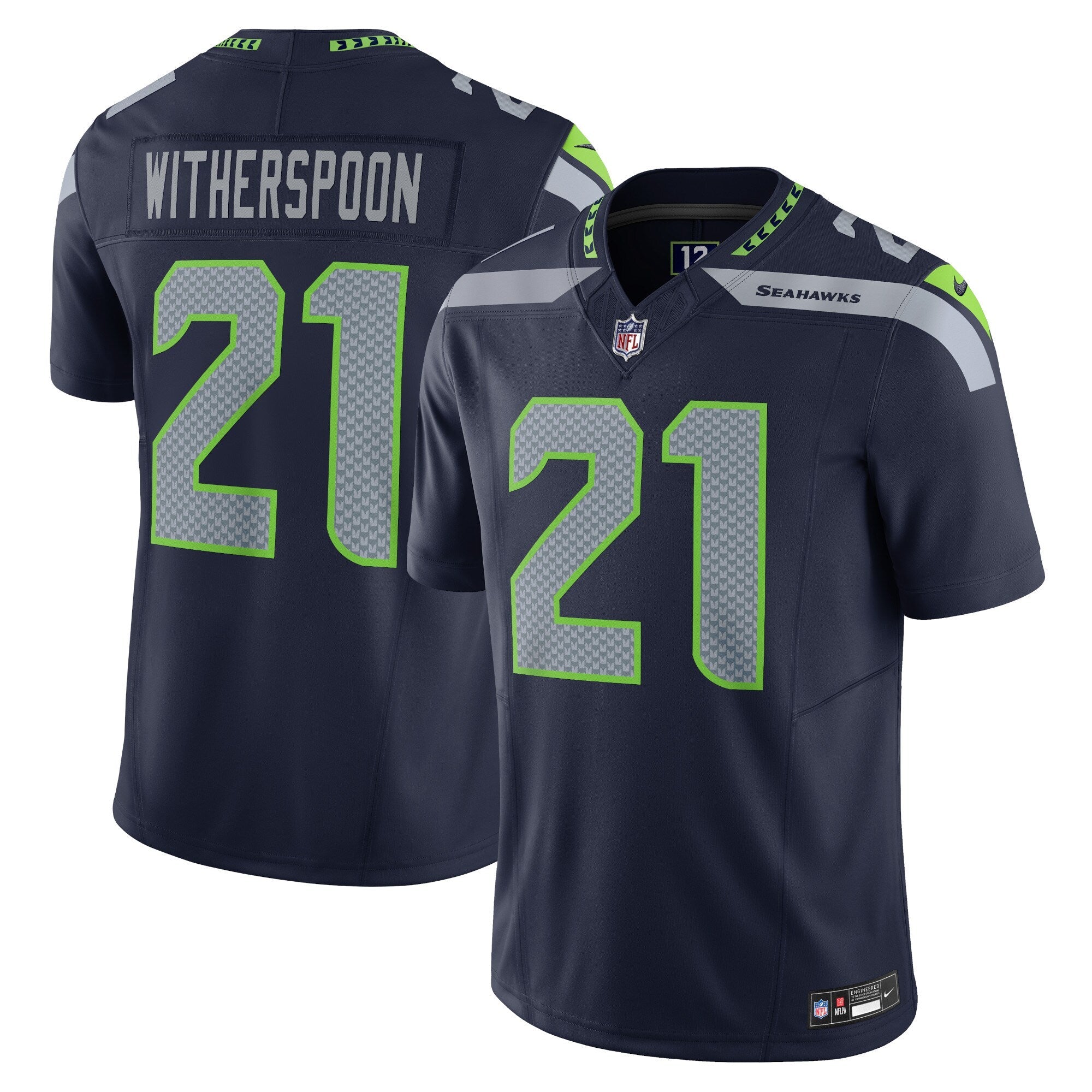 Devon Witherspoon Seattle Seahawks Nike Vapor F.U.S.E. Limited Jersey - Navy mysite