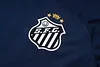 Joyfball 2025/2026 Santos Half-Pull Training Suit Cyan Football Shirt 1:1 Thai Quality