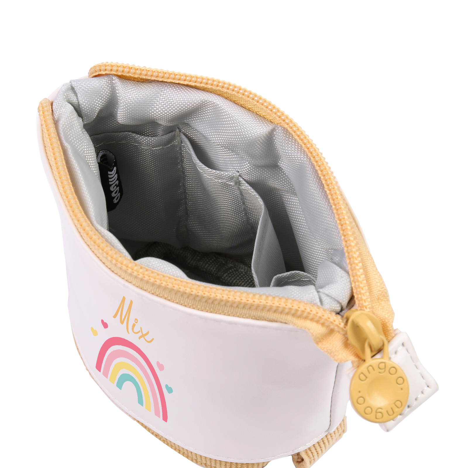 Astuccio per matite acrobaleno personalizzato con 1 nome regalo per scuola elementare bambini