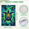 (US Only)Paint By Numbers Kit On Canvas DIY Oil Art Sea Turtles Picture Home Decor40x60cm
