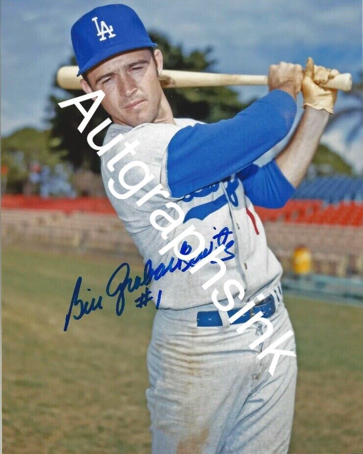 Billy Grabarkewitz Autographed 8x10 Los Angeles Dodgers#8