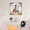(Stamped/Counted) Tinkerbell Pumpkin-11CT Cross Stitch 40*40cm