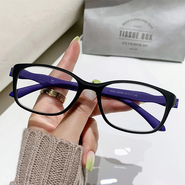 New Anti-Blue Light Reading Glasses Vintage Urltra-Light Frame Eyeglasses Eye Protection Men Women Prescription Glasses