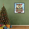 Diamond Painting -DIY Round Drill Christmas Owl