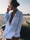 Loose Sun Protection Cover-Ups Tops