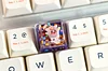 Pokémon Keycap New Pokémon Mechanical Keyboard Resin Translucent Keycap Pickup Gengar Game Keycap Resin Keycap Handmade