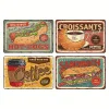 4pcs - Breakfast Coffee - Vintage Metal Signs(8*12Inch/12*16Inch) - Bar