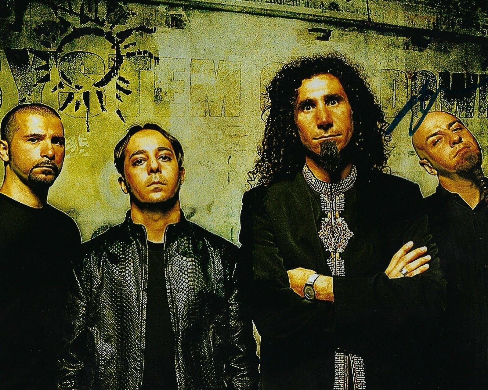 GFA System of a Down * SHAVO ODADJIAN * Signed Autograph 8x10 Photo Poster painting PROOF S9 COA