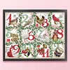12Th Day Of Christmas - 14CT Stamped Cross Stitch 44*35cm/17.32*13.78in