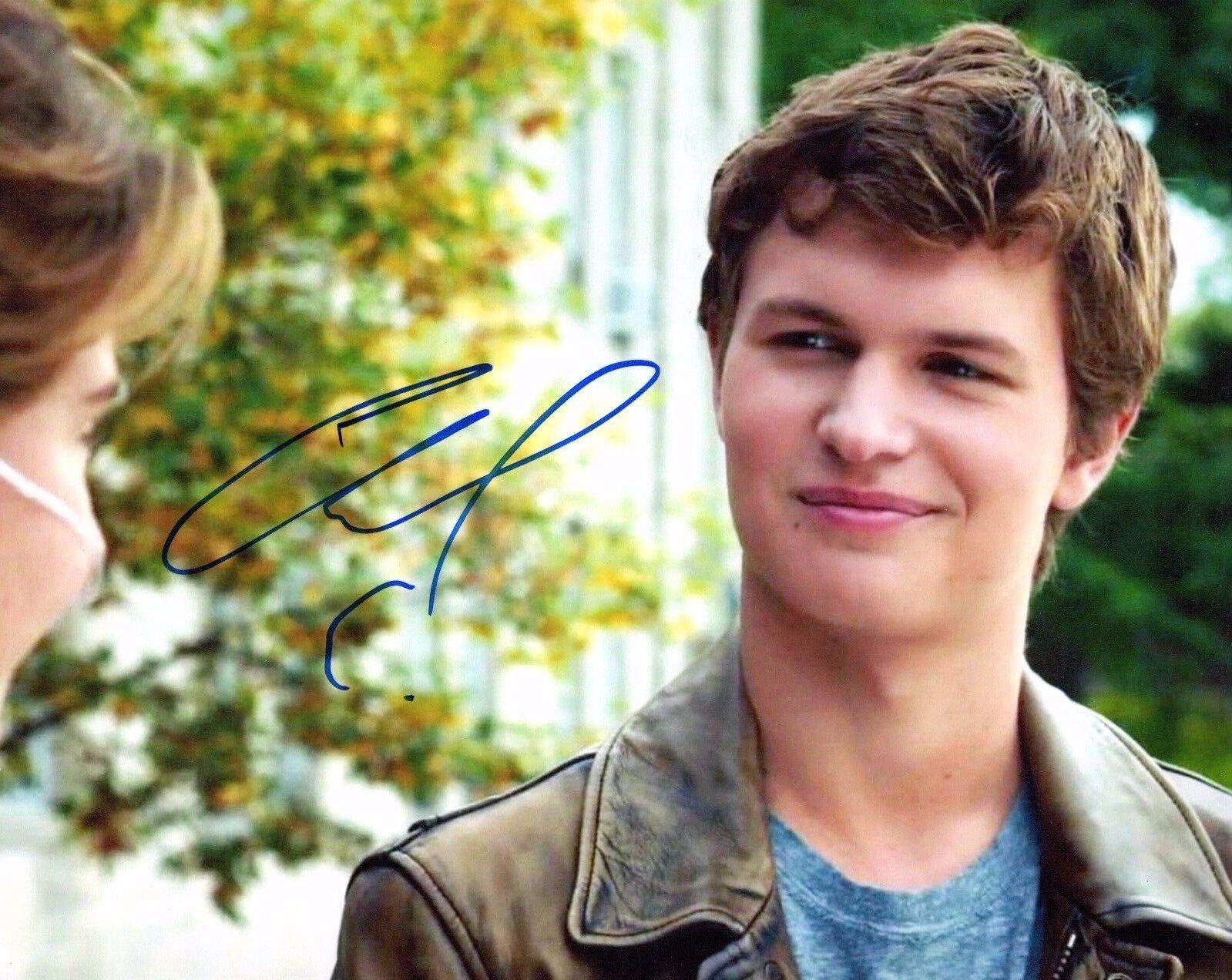 GFA Divergent Movie * ANSEL ELGORT * Signed Autographed 8x10 Photo Poster painting AD5 COA