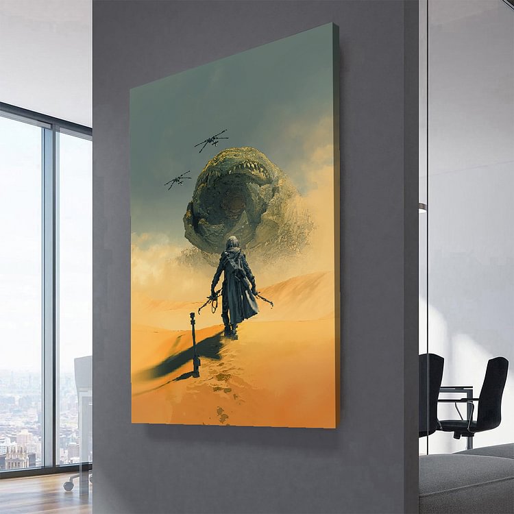 Dune Fine Art Poster Canvas Wall Art