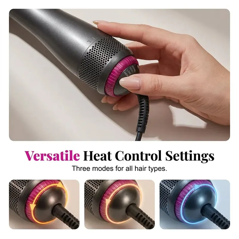 Adjustable heat and airflow settings