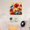 Poppy-11CT Stamped Cross Stitch 40*40cm/15.75*15.75in