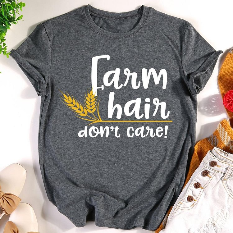 ANB -   Farm Hair Don't Care Retro Tee-012055