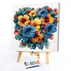 Painting By Numbers-Flower Love(40*40CM)