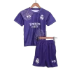 Real Madrid Fourth Away Kids Soccer Jerseys Kit 2023/24