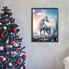 5D DIY Vollrundbohrer Diamantmalerei Fantasie Einhorn Kit Wohnkultur 30x40cm