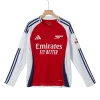 Arsenal Home Long Sleeve Soccer Jersey 2024/25