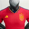 2022 FIFA World Cup Player Version Spain Home Soccer Shirt