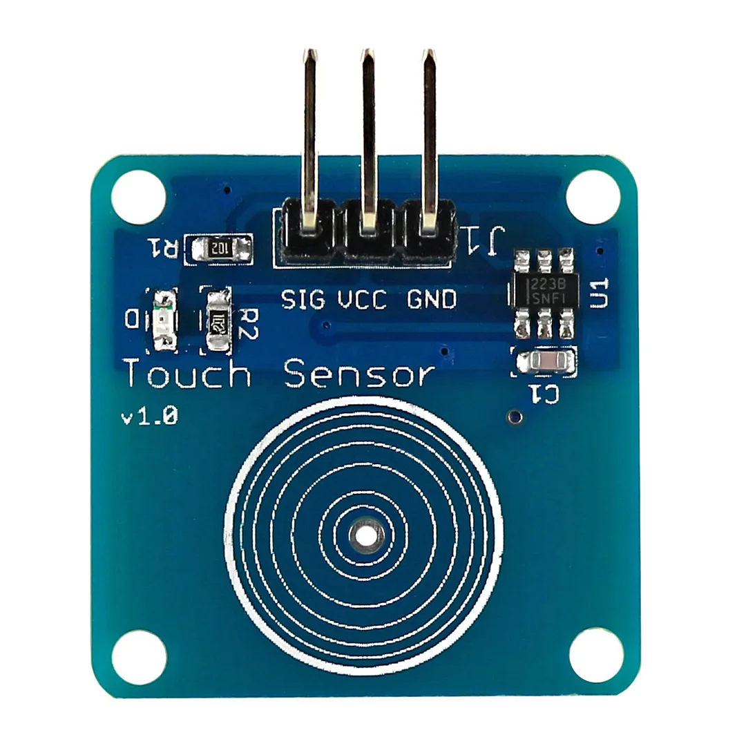 TTP223B Capacitive Touch Sensor Module Jog Type Digital Touch Pad Sensor Switch Electronic Capacitive Touch Switch