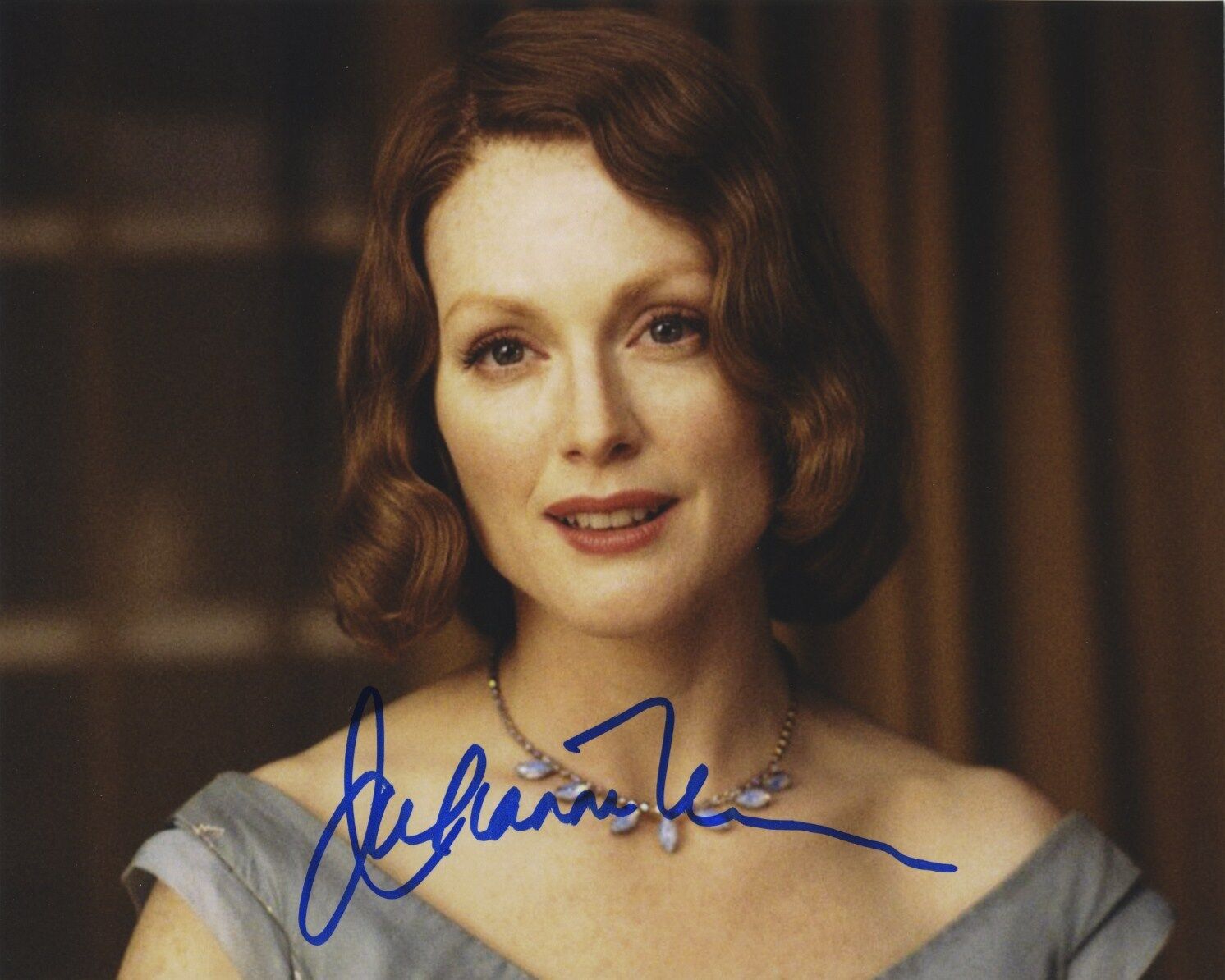 JULIANNE MOORE SIGNED AUTOGRAPHED COLOR Photo Poster painting NICE!!