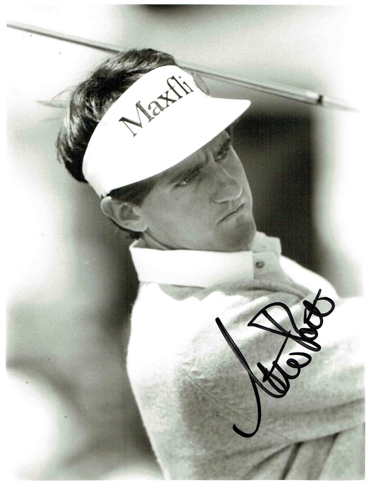 Steve PATE SIGNED Autograph 8x6 Photo Poster painting AFTAL COA American PGA Tour Golf Winner