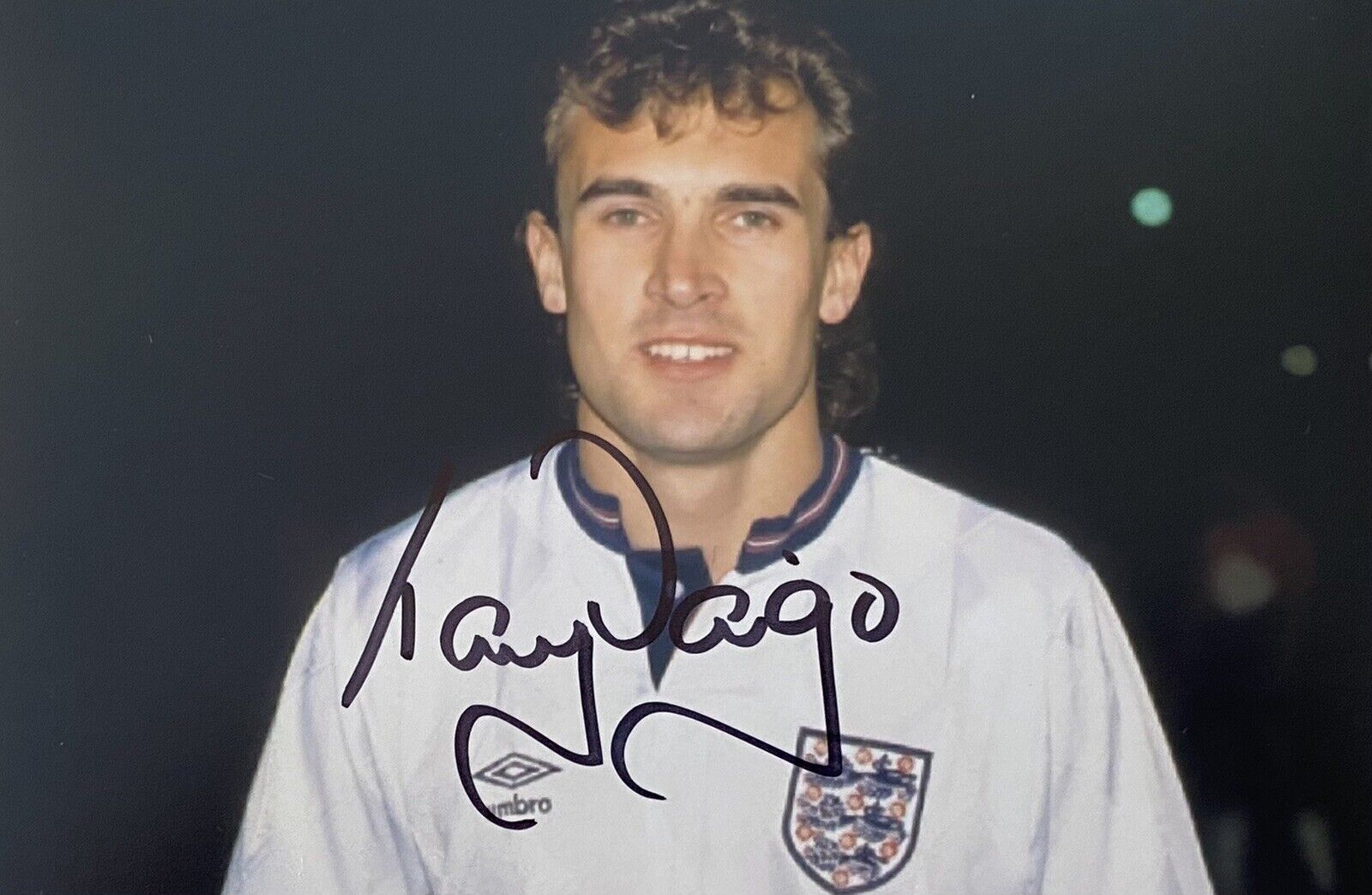 Tony Dorigo Genuine Hand Signed England 6X4 Photo Poster painting 2