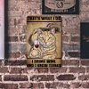 Cat Drinking Wine - Vintage Metal Signs - 30*40cm