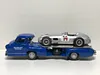 1/43 Mercedes-Benz Silver Arrow W196 Stromlinie Fangio Blue Wonder Racing Kit