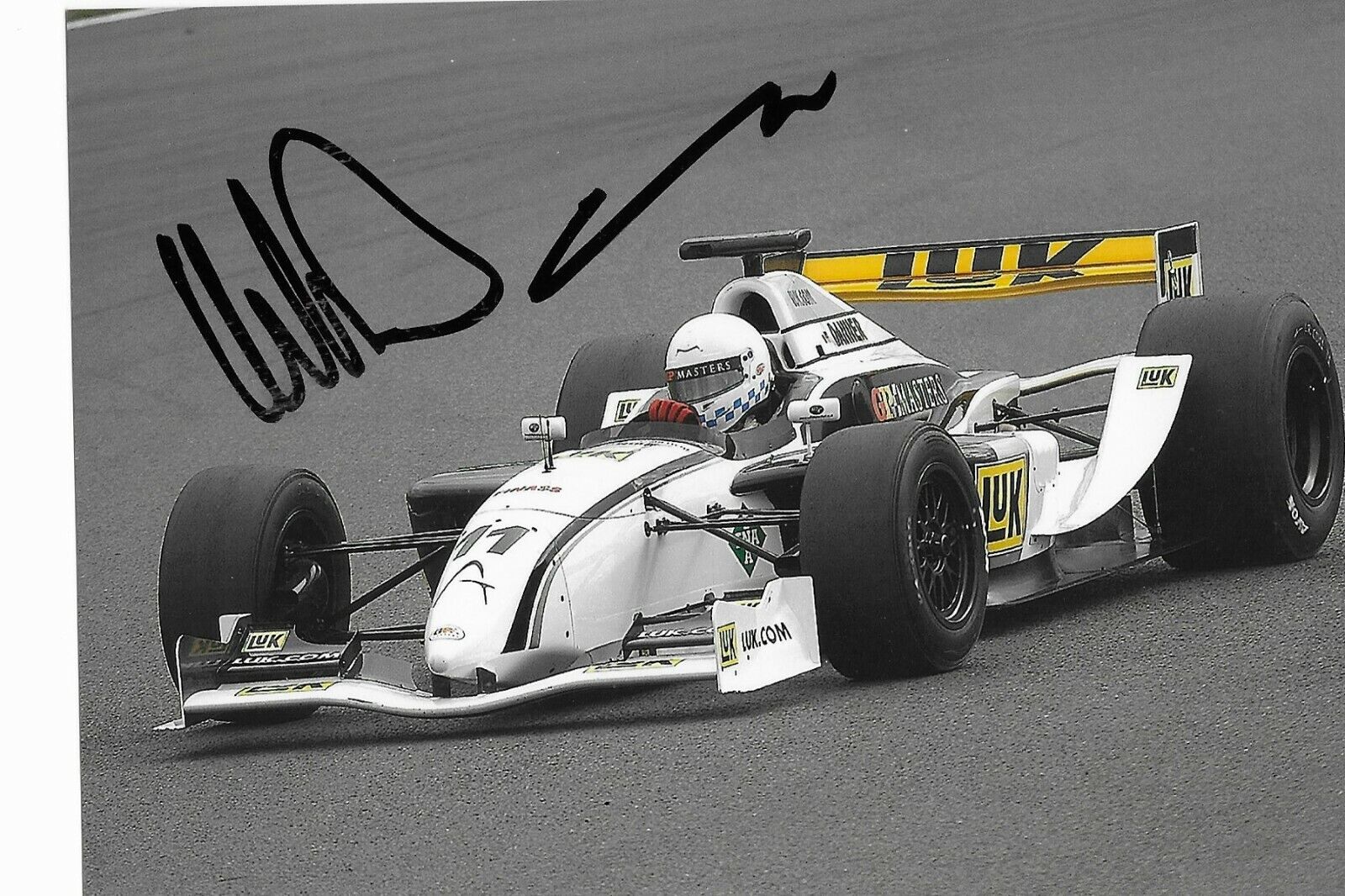 CHRISTIAN DANNER SIGNED 4X6* Photo Poster painting FORMULA ONE F1 (FORMEL 1 AUTOGRAPH)