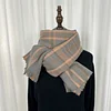Classic Plaid Autumn Winter Unisex Shawl Scarf