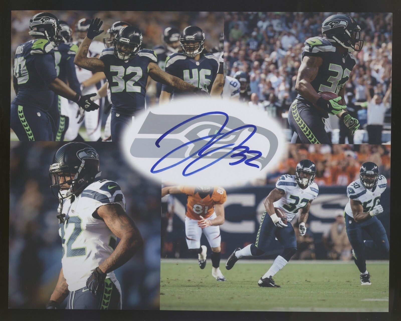 Jeron Johnson 8x10 Photo Poster painting Autographed Signed AUTO Seahawks SB Champion SPH 0495