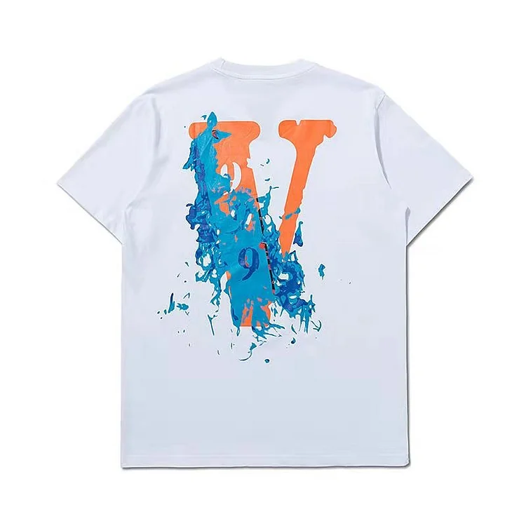 999 Vlone T Shirt Men Short Sleeve T-shirt Top