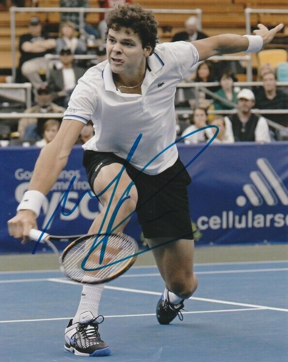 MILOS RAONIC SIGNED TENNIS CANADA 8x10 Photo Poster painting #5 ATP PROOF