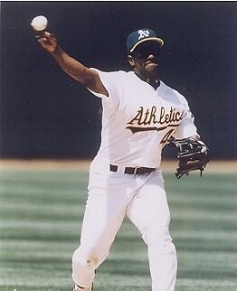 MIGUEL TEJADA OAKLAND A'S ACTION 8x10 Photo Poster painting