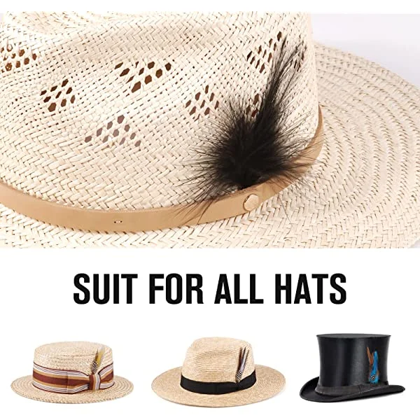 Natural Colored Feathers For Hats-2