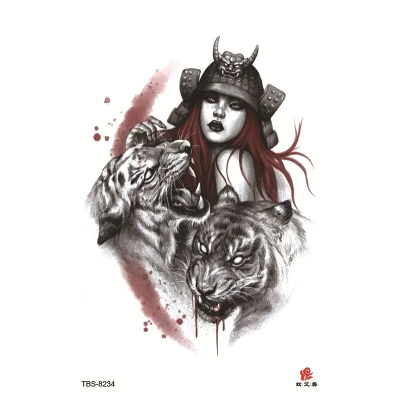 Tattoo Sticker Flower Temporary Sleeve Tattoo Waterproof Sexy Body Art Fashion